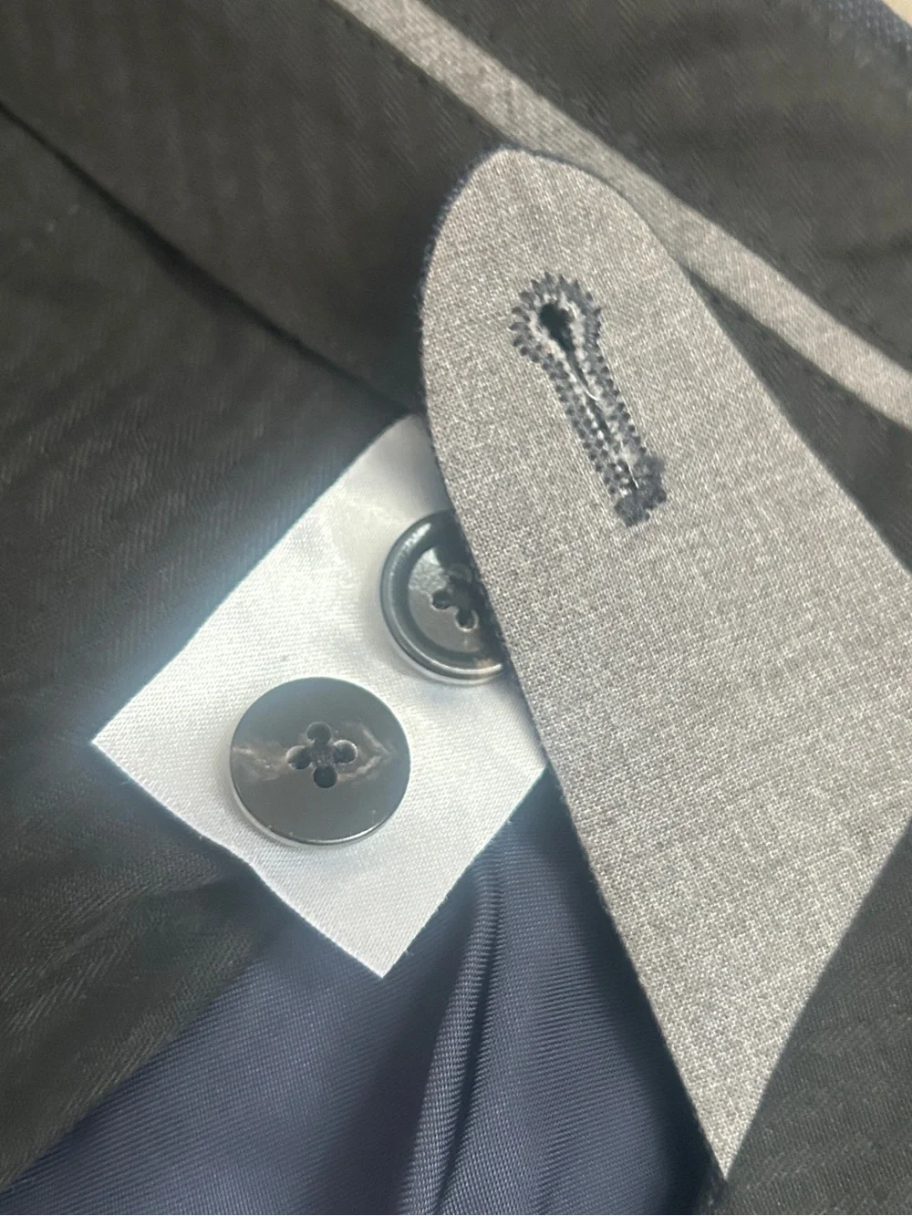 Men's J. Crew Ludlow Slim-fit suit pant in Italian worsted wool Navy 30X30